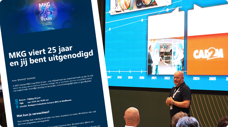 MKG ERP - 25 jarig jubileum